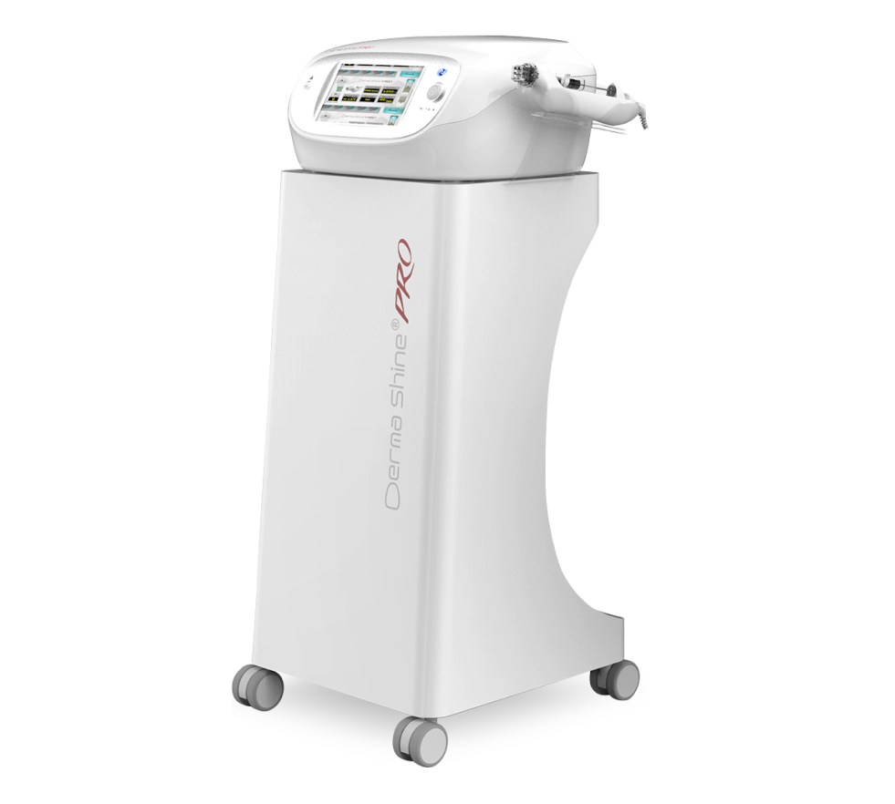 リジュランの導入ロスを抑える特殊機器（ダーマシャイン）。